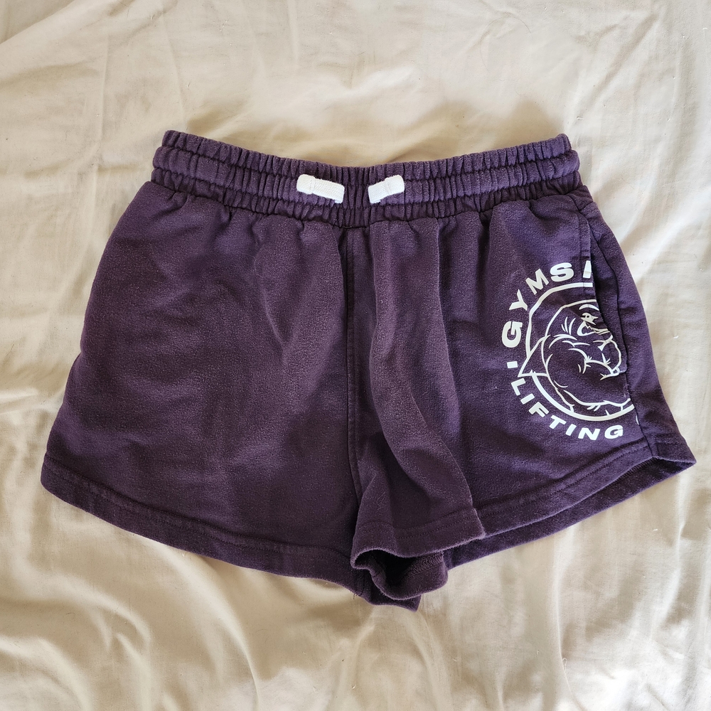 Gymshark Purple Athletic Shorts